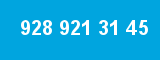 928 921 31 45 928 921 31 45